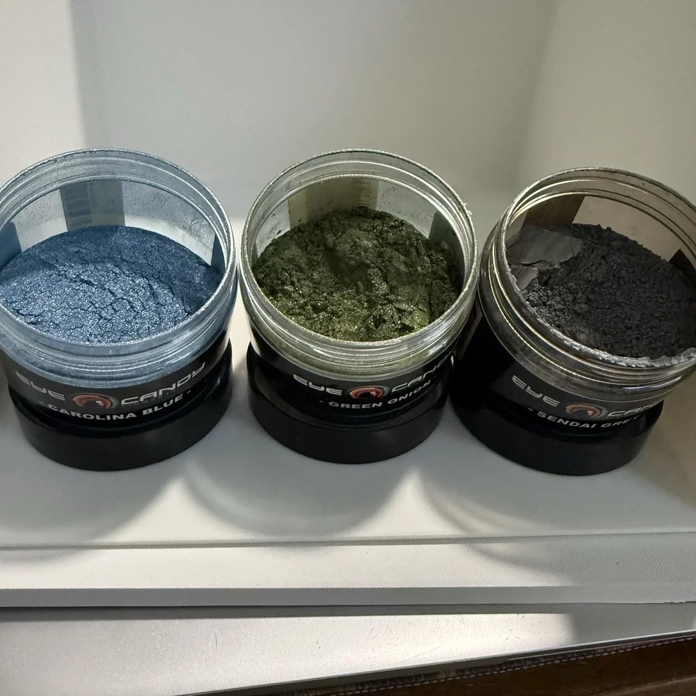 Eye Candy Pigments – Lot of 6 – Opened – Resin/Epoxy Mica Powder Set
